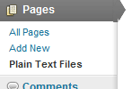 Plain Text Custom Post Type screenshot 3