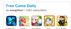 Playboard Android, iPhone and iPad Channel Widget screenshot 1