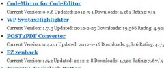 Plugin Directory Stats screenshot 2