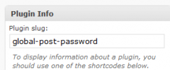 Plugin Info screenshot 1