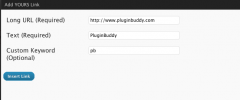 PluginBuddy YOURLS screenshot 2