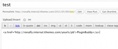 PluginBuddy YOURLS screenshot 3