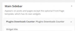 Plugins Downloads Counter screenshot 3
