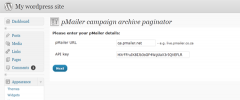 pMailer Campaign Archive screenshot 1