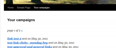 pMailer Campaign Archive screenshot 3