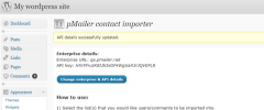 pMailer Importer screenshot 2