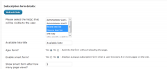 pMailer Subscription Widget screenshot 3