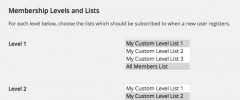 Paid Memberships Pro - AWeber Add On screenshot 2