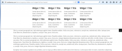 Popping Sidebars and Widgets Light screenshot 2