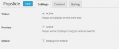 Popslide - popup alternative screenshot 1
