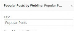 Popular Posts by Webline screenshot 1