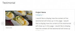 Portfolio and Testimonial manager screenshot 4