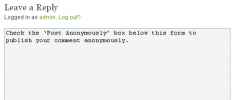 Post Anonymously screenshot 2