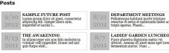 Post Blocks screenshot 1