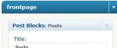 Post Blocks screenshot 2