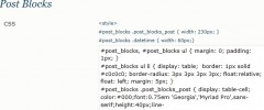 Post Blocks screenshot 3