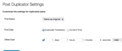 Post Duplicator screenshot 2