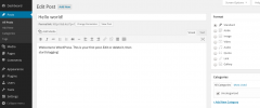 Post Editing Toolbar screenshot 1