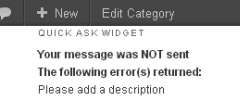 Add Post widget screenshot 3