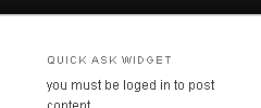 Add Post widget screenshot 5