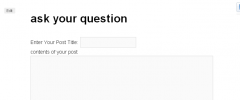 Add Post widget screenshot 7