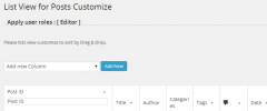 Post Lists View Custom screenshot 1