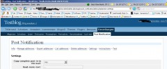 Post Notification screenshot 1