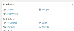 Post Status Menu Items screenshot 4