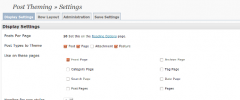 Post Theming screenshot 1