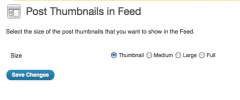 Post Thumbnails in Feed screenshot 1