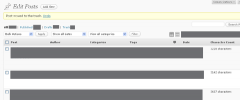 Posts Character Count Admin screenshot 1