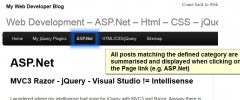 Posts for Page screenshot 2