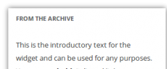 Posts in Sidebar screenshot 5