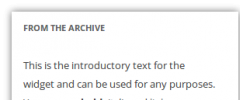 Posts in Sidebar screenshot 6