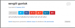 Posts shared counter for social website screenshot 1