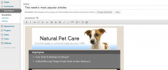 Posts to Newsletters screenshot 4