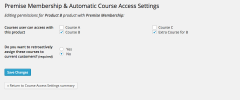 Premise Addon for WP Courseware screenshot 2