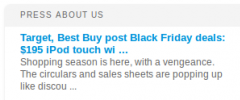 PressAboutUs Widget screenshot 2