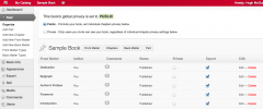 PressBooks screenshot 1