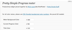 Pretty Simple Progress meter screenshot 1