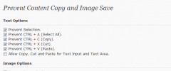 Content Copy Protection & Prevent Image Save screenshot 1