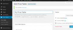 Price Table screenshot 2