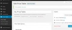 Price Table screenshot 3