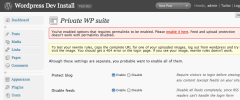 Private WP suite screenshot 1