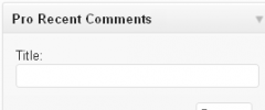 Pro Recent Comments screenshot 1