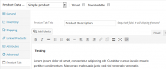 Product Tab For WooCommerce screenshot 2