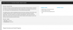Project Status screenshot 2