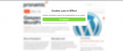 Pronamic Cookies screenshot 1