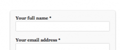 PROPER Contact Form screenshot 1