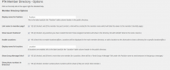 PTA Member Directory and Contact Form screenshot 2